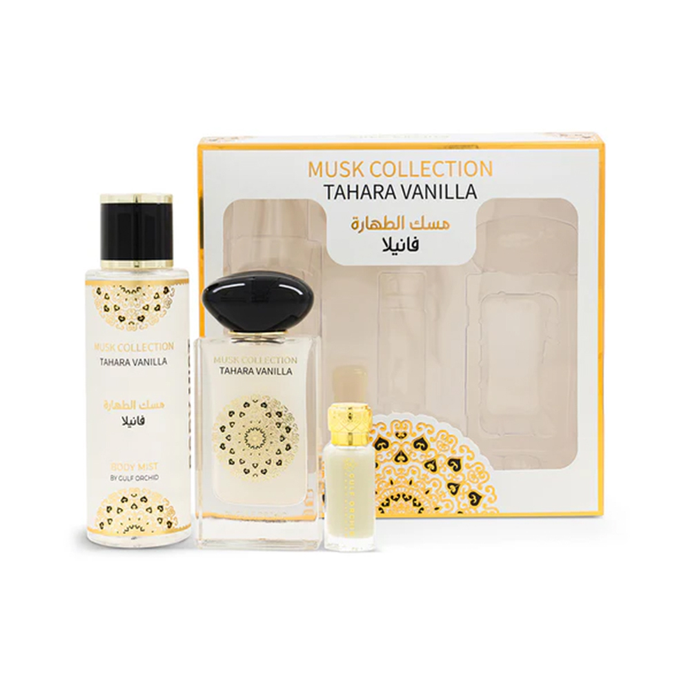 musk collection vanilla MUSK COLLECTION TAHARA VANILLA 3 PCS – Image 1